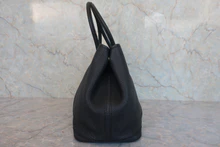 画像をギャラリービューアに読み込む, HERMES/エルメス ガーデンパーティPM ネゴンダ ブラック X刻印 トートバッグ 800030186