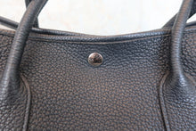 画像をギャラリービューアに読み込む, HERMES／エルメス ガーデンパーティPM ネゴンダ ブラック X刻印 トートバッグ 800030186
