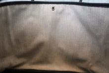 画像をギャラリービューアに読み込む, HERMES/エルメス ガーデンパーティPM ネゴンダ ブラック X刻印 トートバッグ 800030186