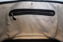 画像をギャラリービューアに読み込む, HERMES/エルメス ガーデンパーティPM ネゴンダ ブラック X刻印 トートバッグ 800030186