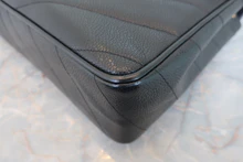 画像をギャラリービューアに読み込む, CHANEL/シャネル Vステッチチェーンショルダーバッグ キャビアスキン ブラック/ゴールド金具 ショルダーバッグ 800030196
