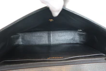 画像をギャラリービューアに読み込む, CHANEL/シャネル Vステッチチェーンショルダーバッグ キャビアスキン ブラック/ゴールド金具 ショルダーバッグ 800030196