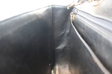 画像をギャラリービューアに読み込む, CHANEL/シャネル Vステッチチェーンショルダーバッグ キャビアスキン ブラック/ゴールド金具 ショルダーバッグ 800030196