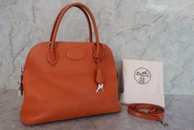 画像をギャラリービューアに読み込む, HERMES/エルメス ボリード31 トリヨンクレマンス オレンジ □I刻印 ショルダーバッグ 800010004