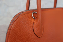 画像をギャラリービューアに読み込む, HERMES／エルメス ボリード31 トリヨンクレマンス オレンジ □I刻印 ショルダーバッグ 800010004
