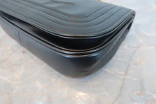 画像をギャラリービューアに読み込む, CHANEL/シャネル ココマークチェーンショルダーバッグ ラムスキン ブラック/ゴールド金具 ショルダーバッグ 800030207