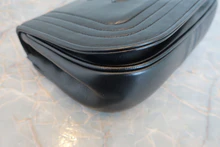 画像をギャラリービューアに読み込む, CHANEL/シャネル ココマークチェーンショルダーバッグ ラムスキン ブラック/ゴールド金具 ショルダーバッグ 800030207
