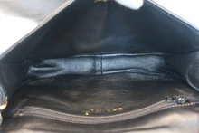 画像をギャラリービューアに読み込む, CHANEL/シャネル ココマークチェーンショルダーバッグ ラムスキン ブラック/ゴールド金具 ショルダーバッグ 800030207