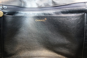 CHANEL/シャネル 中マトラッセシングルフラップチェーンショルダーバッグ ラムスキン ブラック/ゴールド金具 ショルダーバッグ 600120207