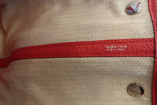 画像をギャラリービューアに読み込む, HERMES/エルメス ガーデンパーティPM ネゴンダ ブーゲンビリア トートバッグ 700120022