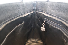 画像をギャラリービューアに読み込む, CHANEL/シャネル 復刻トート キャビアスキン ブラック/シルバー金具 トートバッグ 800020137
