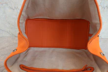 画像をギャラリービューアに読み込む, HERMES/エルメス ガーデンパーティPM ネゴンダ オレンジ □O刻印 トートバッグ 800030180