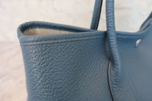 画像をギャラリービューアに読み込む, HERMES/エルメス ガーデンパーティPM ネゴンダ ブルートンペット T刻印 トートバッグ 800030211