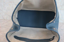 画像をギャラリービューアに読み込む, HERMES/エルメス ガーデンパーティPM ネゴンダ ブルートンペット T刻印 トートバッグ 800030211