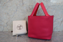 画像をギャラリービューアに読み込む, HERMES/エルメス ガーデンパーティPM ネゴンダ ブルートンペット T刻印 トートバッグ 800030211