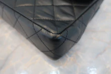 画像をギャラリービューアに読み込む, CHANEL/シャネル パリ限定ミニマトラッセダブルフラップチェーンショルダーバッグ ラムスキン ブラック/ゴールド金具 ショルダーバッグ 800020186