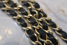 画像をギャラリービューアに読み込む, CHANEL/シャネル パリ限定ミニマトラッセダブルフラップチェーンショルダーバッグ ラムスキン ブラック/ゴールド金具 ショルダーバッグ 800020186