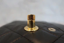 画像をギャラリービューアに読み込む, CHANEL/シャネル パリ限定ミニマトラッセダブルフラップチェーンショルダーバッグ ラムスキン ブラック/ゴールド金具 ショルダーバッグ 800020186