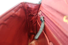 画像をギャラリービューアに読み込む, CHANEL/シャネル パリ限定ミニマトラッセダブルフラップチェーンショルダーバッグ ラムスキン ブラック/ゴールド金具 ショルダーバッグ 800020186
