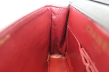 画像をギャラリービューアに読み込む, CHANEL/シャネル パリ限定ミニマトラッセダブルフラップチェーンショルダーバッグ ラムスキン ブラック/ゴールド金具 ショルダーバッグ 800030163