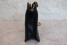 画像をギャラリービューアに読み込む, CHANEL/シャネル Vステッチチェーンショルダーバッグ ラムスキン ブラック/ゴールド金具 ショルダーバッグ 800030145