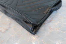 画像をギャラリービューアに読み込む, CHANEL/シャネル Vステッチチェーンショルダーバッグ ラムスキン ブラック/ゴールド金具 ショルダーバッグ 800030145
