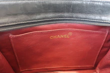 画像をギャラリービューアに読み込む, CHANEL/シャネル Vステッチチェーンショルダーバッグ ラムスキン ブラック/ゴールド金具 ショルダーバッグ 800030145