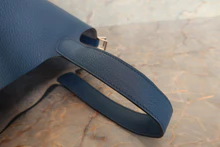 画像をギャラリービューアに読み込む, HERMES／エルメス ピコタンロックＭＭ トリヨンクレマンス ブルータラサ X刻印 ハンドバッグ 700120035
