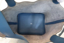 画像をギャラリービューアに読み込む, HERMES／エルメス ピコタンロックＭＭ トリヨンクレマンス ブルータラサ X刻印 ハンドバッグ 700120035
