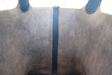 画像をギャラリービューアに読み込む, HERMES/エルメス ピコタンロックMM トリヨンクレマンス ブルータラサ X刻印 ハンドバッグ 700120035