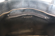 画像をギャラリービューアに読み込む, CHANEL/シャネル 復刻トート キャビアスキン ブラック/ゴールド金具 トートバッグ 800030148
