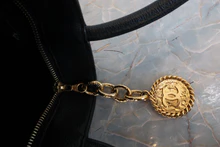 画像をギャラリービューアに読み込む, CHANEL/シャネル 復刻トート キャビアスキン ブラック/ゴールド金具 トートバッグ 800030148