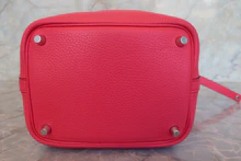 画像をギャラリービューアに読み込む, HERMES／エルメス ピコタンロックＰＭ トリヨンクレマンス ローズエクストリーム A刻印 ハンドバッグ 700090133
