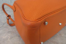 画像をギャラリービューアに読み込む, HERMES/エルメス リンディ30 トリヨンクレマンス オレンジ □M刻印 ショルダーバッグ 700030049