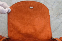 画像をギャラリービューアに読み込む, HERMES/エルメス リンディ30 トリヨンクレマンス オレンジ □M刻印 ショルダーバッグ 700030049