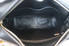 画像をギャラリービューアに読み込む, CHANEL/シャネル ココマークチェーンショルダーバッグ キャビアスキン ブラック/ゴールド金具 ショルダーバッグ 800040007