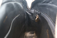 画像をギャラリービューアに読み込む, CHANEL/シャネル ココマークチェーンショルダーバッグ キャビアスキン ブラック/ゴールド金具 ショルダーバッグ 800040007
