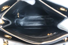 画像をギャラリービューアに読み込む, CHANEL/シャネル ココマークチェーンショルダーバッグ キャビアスキン ブラック/ゴールド金具 ショルダーバッグ 800030168