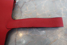 画像をギャラリービューアに読み込む, HERMES/エルメス ピコタンロックMM トリヨンクレマンス ルージュカザック X刻印 ハンドバッグ 700100181