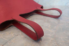 画像をギャラリービューアに読み込む, HERMES/エルメス ピコタンロックPM トリヨンクレマンス ルビー □R刻印 ハンドバッグ 700120031