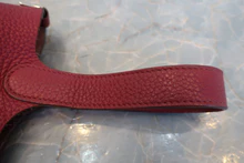 画像をギャラリービューアに読み込む, HERMES/エルメス ピコタンロックPM トリヨンクレマンス ルビー □R刻印 ハンドバッグ 700120031