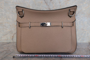 HERMES／エルメス ジプシエール28 トリヨンクレマンス トゥルティエールグレー □P刻印 ショルダーバッグ 600120246