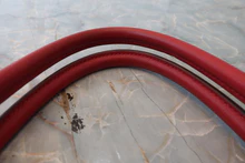 画像をギャラリービューアに読み込む, HERMES/エルメス ガーデンパーティPM ヴォーエプソン ルージュカザック A刻印 トートバッグ 800040012