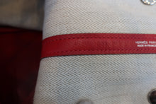 画像をギャラリービューアに読み込む, HERMES/エルメス ガーデンパーティPM ヴォーエプソン ルージュカザック A刻印 トートバッグ 800040012