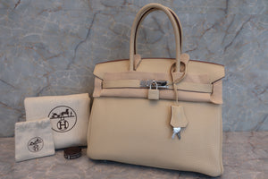 HERMES／エルメス バーキン30 トゴ パルシュマン □K刻印 ハンドバッグ 600090284