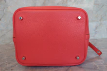 画像をギャラリービューアに読み込む, HERMES／エルメス ピコタンロックＭＭ トリヨンクレマンス ローズジャイプール □R刻印 ハンドバッグ 700090151
