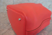 画像をギャラリービューアに読み込む, HERMES/エルメス ピコタンロックMM トリヨンクレマンス ローズジャイプール □R刻印 ハンドバッグ 700090151