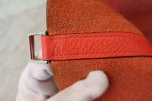 画像をギャラリービューアに読み込む, HERMES／エルメス ピコタンロックＭＭ トリヨンクレマンス ローズジャイプール □R刻印 ハンドバッグ 700090151
