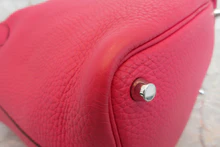 画像をギャラリービューアに読み込む, HERMES/エルメス ピコタンロックエクラPM トリヨンクレマンス/ヴォースイフト フランボワーズ/ルージュセリエ Z刻印 ハンドバッグ 700030043