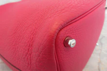 画像をギャラリービューアに読み込む, HERMES/エルメス ピコタンロックエクラPM トリヨンクレマンス/ヴォースイフト フランボワーズ/ルージュセリエ Z刻印 ハンドバッグ 700030043